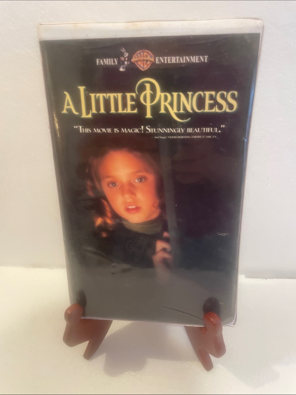 Warner Bros. A Little Princess VHS videotape tested & working in clamshell case